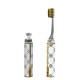 Luxury portable toothbrush soft, White